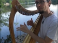 Keltská háčková harfa