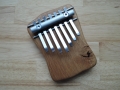 Dubová kalimba pentatonická se 7 tóny