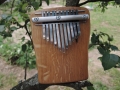 Kalimba z dubu, pentatonika A-dur, 11 tónů