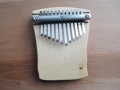 Javorová kalimba ke koncovce, ladění D-dur, 12 tónů