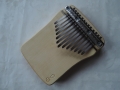Kalimba z javoru, 13 tónů, pentatonika F-dur