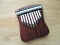 Kalimba z mahagonu, 9 tónů, pentatonika