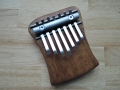 Kalimba oříšek, pentatonická o 7 tónech