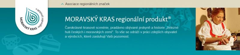 moravský kras regionální produkt