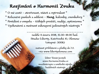 Pozvánka na Harmonii v Olomouci