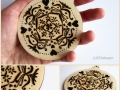 Mandalová pyrografie